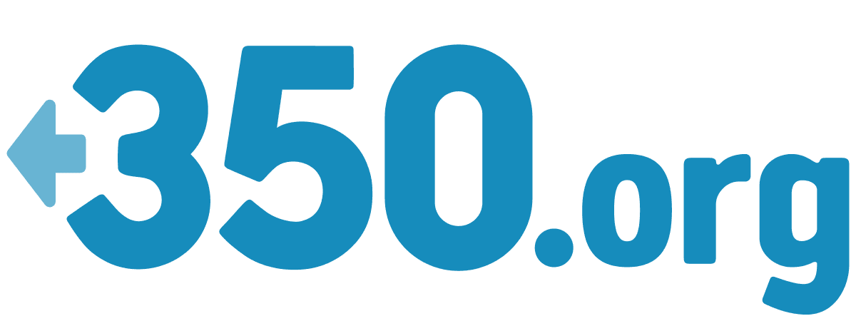 350.org 的標誌