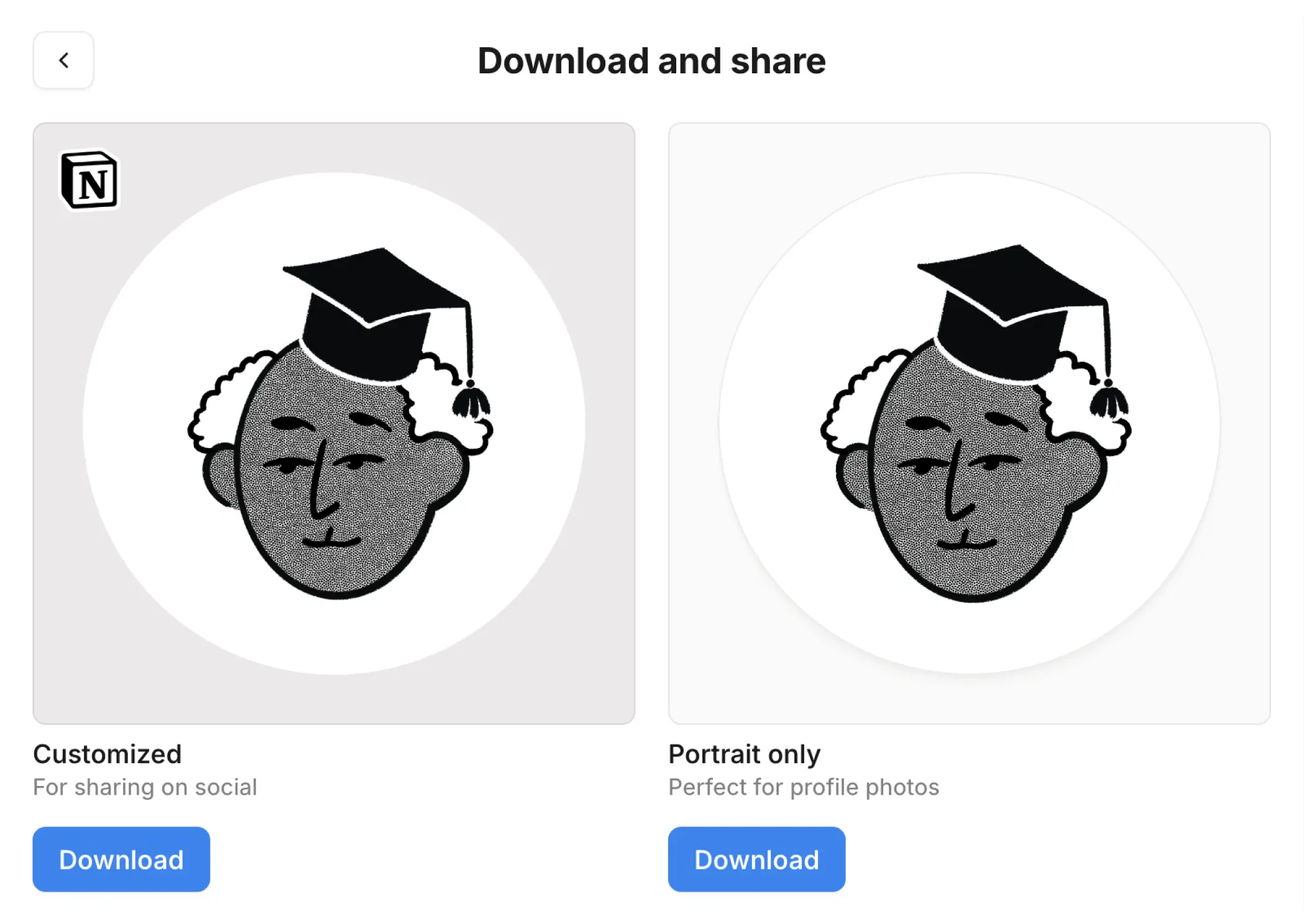 hc: download notion face